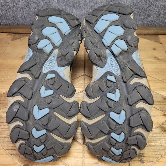 Oboz Bridger Women's 6.5 Vent Mid B-Dry Leather Waterproof Hiking Boots, Walnut - Picture 8 of 11